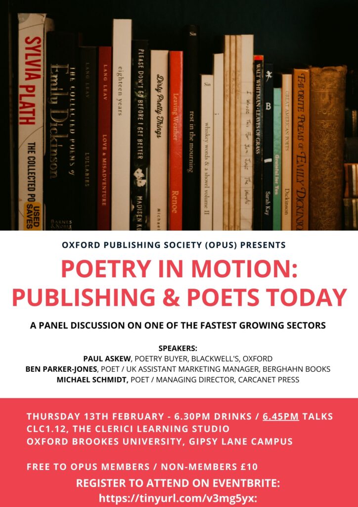 Poetry Publishing Poster